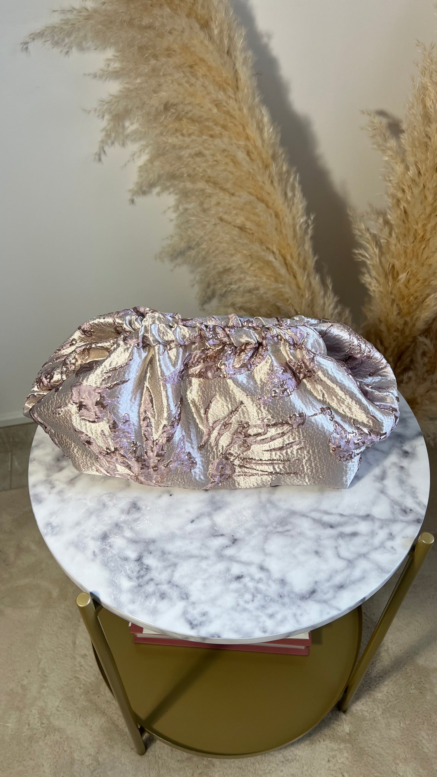 Pouch broccato
