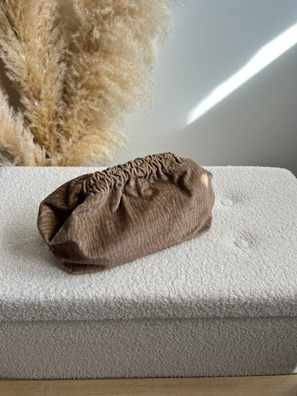 Velluto zebrato beige