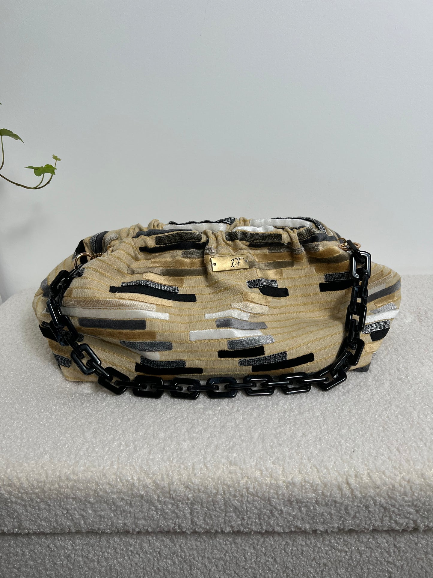 Mattoncino Bianco-grigio-nero